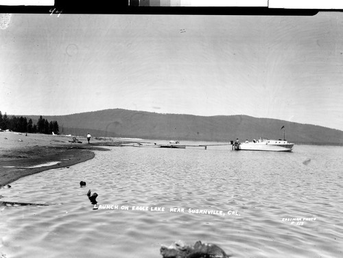 Launch on Eagle Lake near Susanville, Cal