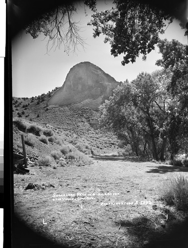 Sugarloaf Peak In 6-Mi. Canyon Near Virginia City, Nev