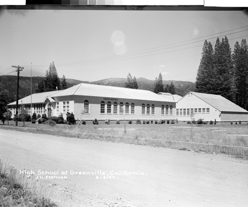 High School at Greenville, California