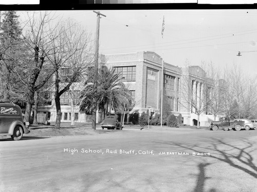 High School, Red Bluff, Calif