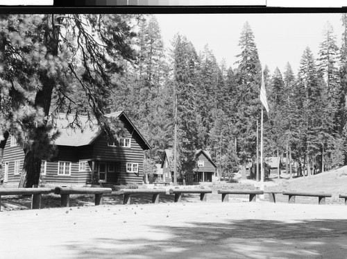 Park Headquarters, Lassen Vol. Natl. Park, Mineral, Calif