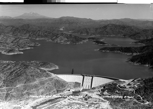 Shasta Dam and Shasta Lake, California