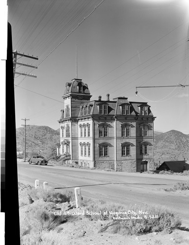 Old 4th Ward School at Virginia City, Nev