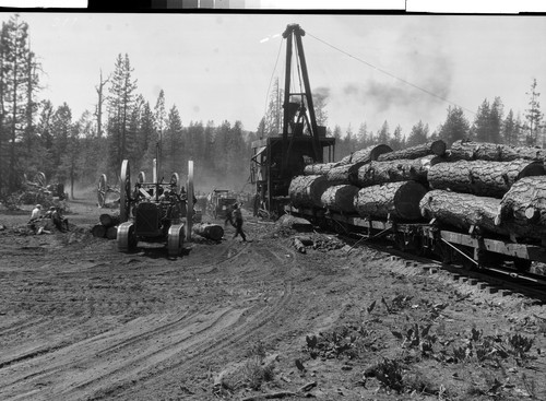 Logging Scene Westwood — Calisphere