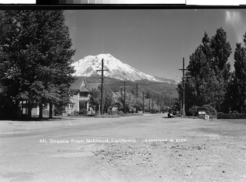 Mt. Shasta from McCloud, California