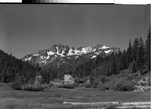 Sierra Buttes Near Bassett's Trading Post