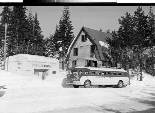 On Highway 40 near Donner Summit, Calif