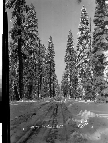 Highway near Chester, Calif