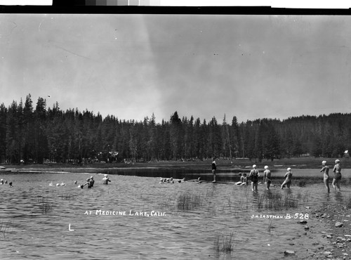 At Medicine Lake, Calif