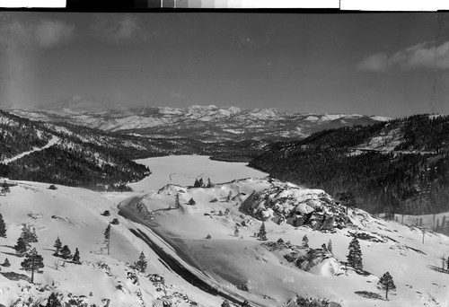 Donner Lake from Donner Summit, Calif