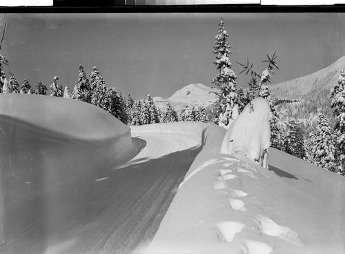 Winter in Lassen Park, Calif