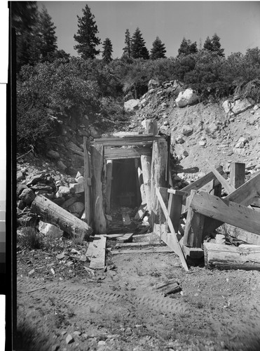 Entrance to Old Jamison Mine Johnsville, Calif