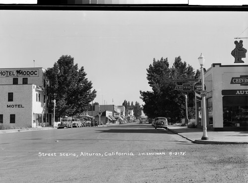 Street Scene, Alturas, California