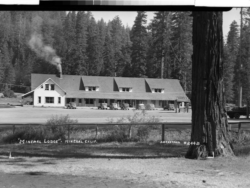 "Mineral Lodge" - Mineral, Calif