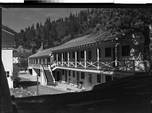 The Riverside Motel, Downieville, Calif