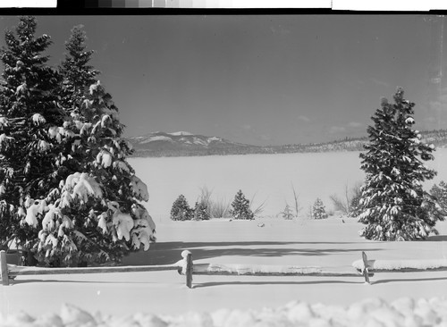 Winter at Lake Almanor, Calif