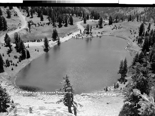 Emerald Lake, In Lassen Park, Calif