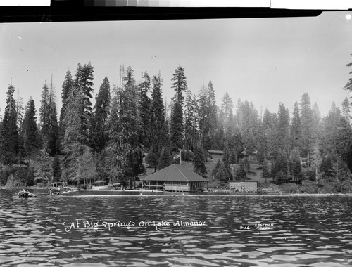 "At Big Springs on Lake Almanor"