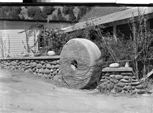 Old Mine Mill Wheel at Downieville, Calif