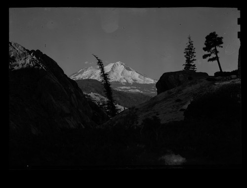 Mt. Shasta from Castle Crags, California