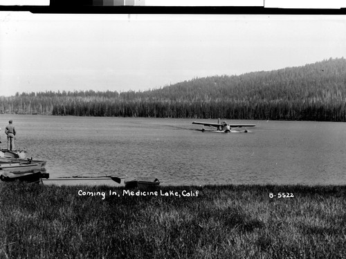 Coming In, Medicine Lake, Calif