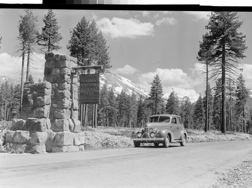 North Entrance to Lassen Nat'l. Park, Calif
