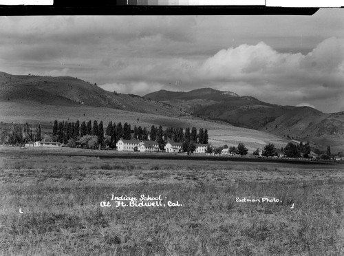 Indian School at Ft. Bidwell, Cal