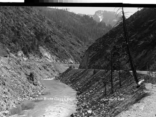 In the Feather River Canyon, Calif