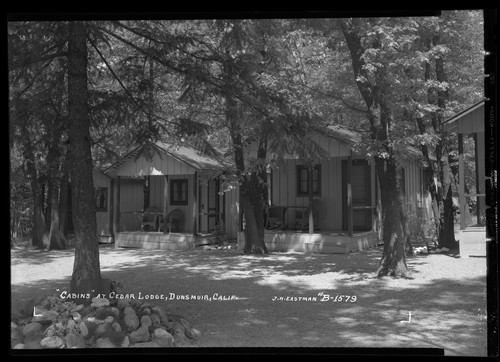 "Cabins" at Cedar Lodge, Dunsmuir, Calif