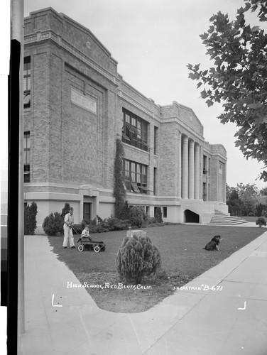 High School, Red Bluff, Calif