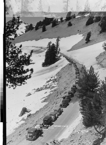 Lassen Park-Highway, Calif. Near Lake Helen July-4-1936