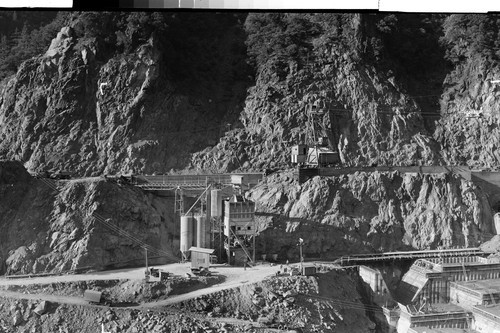 P. G. & E. Construction Feather River Canyon