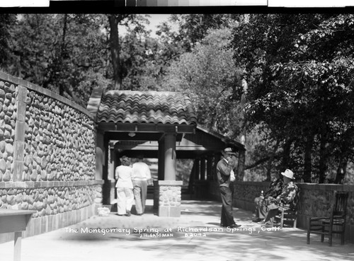 The Montgomery Spring at Richardson Springs, Calif