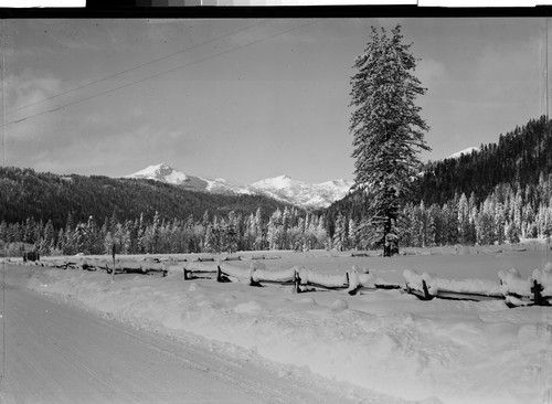 Along the Susanville-Red Bluff Highway, Calif