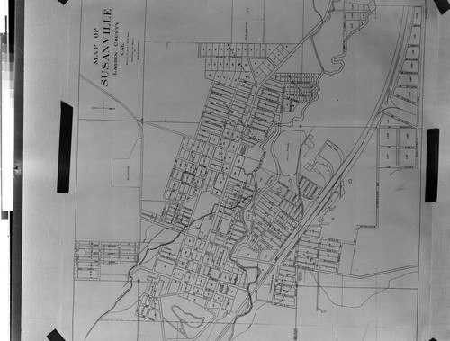 Map of Susanville