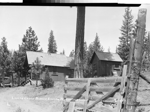 Lights Creek Ranger Station, Plumas County, Calif