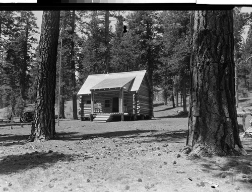 Ranger Station at Butte Lake, Lassen Vol. Natl. Park, Calif