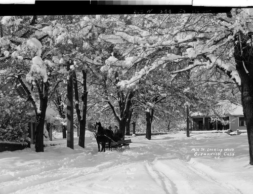 Mill St. looking West Susanville, Calif