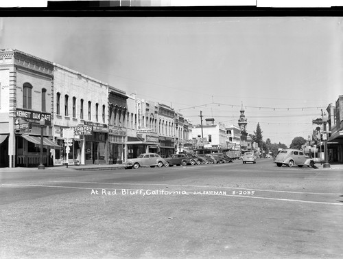 At Red Bluff, California