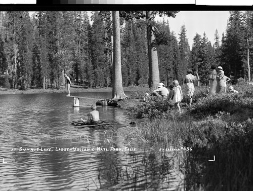 At "Summit Lake," Lassen Volcanic Natl. Park, Calif