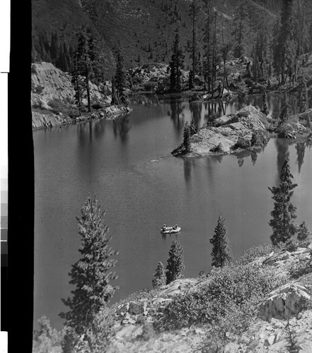 One of the Cudahy Lakes in Marble Mt. Primitive Area, Calif