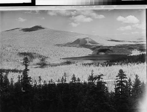 "Butte Lake & Cinder Cone" Lassen Park, Calif