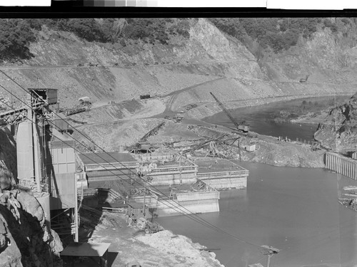 P.G & E. Construction, Feather River Canyon, Calif