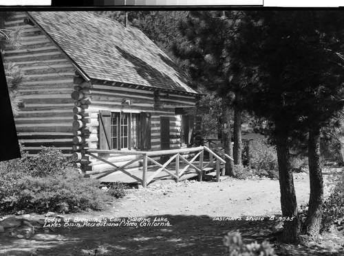 Lodge at Browning's Camp, Sardine Lake, Lakes Basin Recreational Area, California