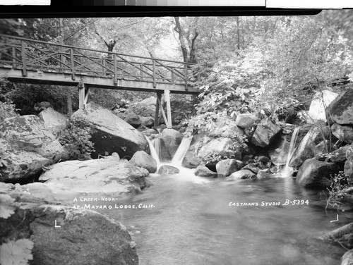 A Creek-Nook- at Mayaro Lodge, Calif