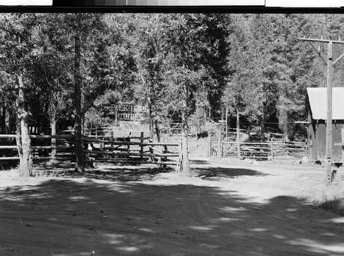 The Corral at Trinity Alps Resort, Calif