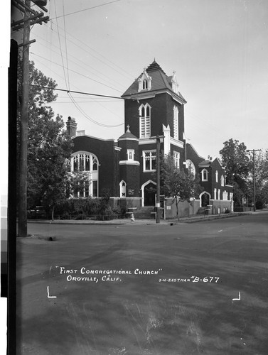 "First Congregational Church" Oroville, Calif