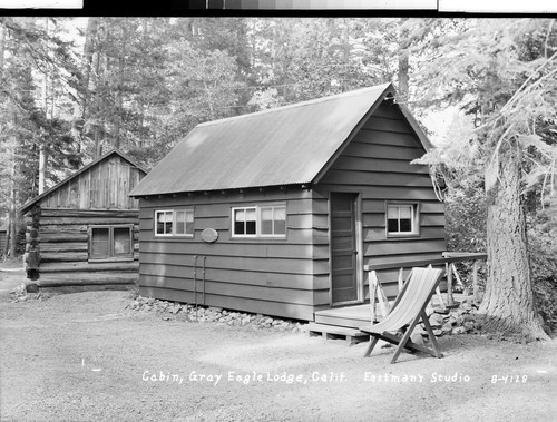 Cabin, Gray Eagle Lodge, Calif