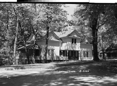 At Shasta Springs Lodge, Dunsmuir, Calif