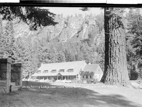 Strawberry Lodge near Lake Tahoe, Calif